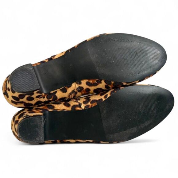 MASSEYS Presley Studded Low Heel LEOPARD Ankle Boot, Size 12 Wide - Picture 8 of 8